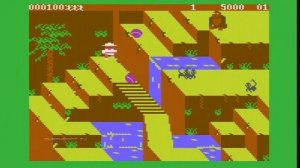 Congo Bongo - Isometric Jungle Adventure Inspired By Donkey Kong - C64 Gameplay 50 FPS