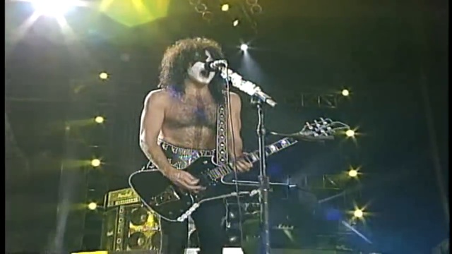 KISS - I Was Made For Lovin' You Live At Dodger Stadium - 1998
