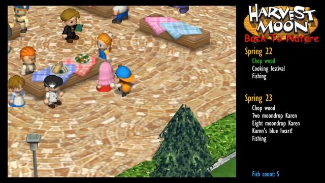 #9 Master Walkthrough Spring 21-23 [Harvest Moon: Back to Nature] [LONGPLAY] смотреть онлайн