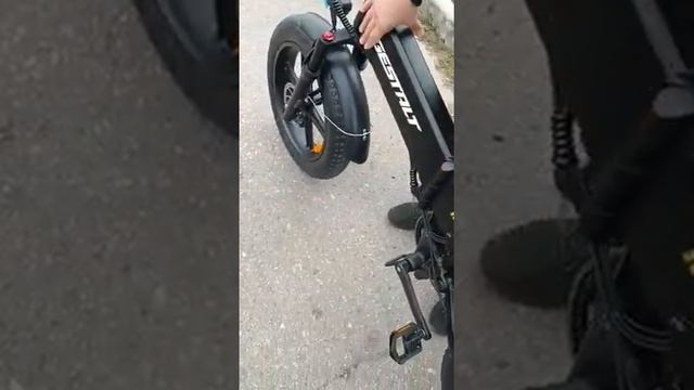 Электровелосипед фэтбайк Gestalt M5 (750W  17.4Ah)  часть 1