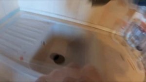 Установка врезной мойки