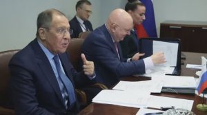 С.Лавров и Д.Монкада, Нью-Йорк, 22 сентября 2023 года