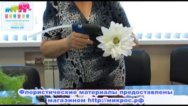 Свадебный букет ? из лилий. Техника гламелия - мастер-класс Дубляковой Л.В.