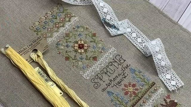 Вышивка крестиком. Новый старт Spring #Sampler /Весенний #семплер от #StoneyCreek