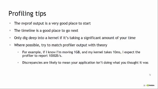 Advanced GPU topics (Jeremy Appleyard, NVIDIA) смотреть онлайн