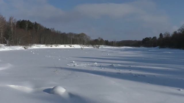 Как замерзала река. Часть 2 - река исчезла #аномалия