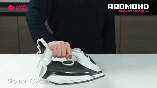 Умный утюг REDMOND SkyIron C265S с системой повышенной безопасности! смотреть онлайн