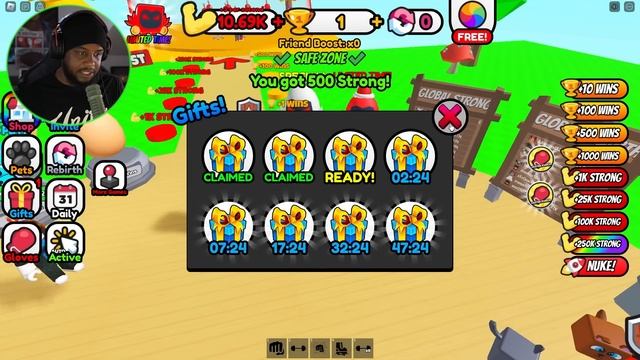 ROBLOX +1 STRONG EVERY SECOND ? смотреть онлайн