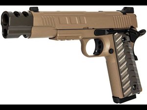 Обзор страйкольного пистолета Colt 1911 KP-16 от компании KJW!