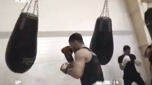 Чоршанбе Чоршанбиев. Тренировка идёт полным ходом.?