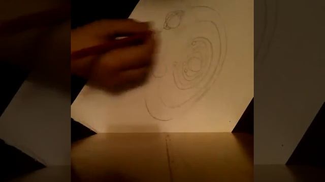 Рисуем схему солнечной системы-_- смотреть онлайн