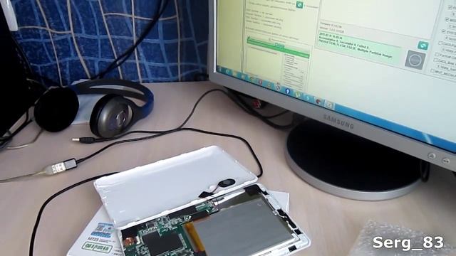 Как прошить планшет Aoson M723. How to flash the tablet смотреть онлайн