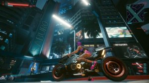 Kusanagi CT-3X Motorcycle -Nomad Girl- Cyberpunk 2077 PC Gameplay (60fps)