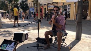 Antonio Carlos Jobim - Brazil (aka aquarela do Brazil) - cover, in the streets of Aix-en-Provence