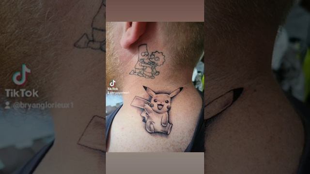 pikachu tattoo