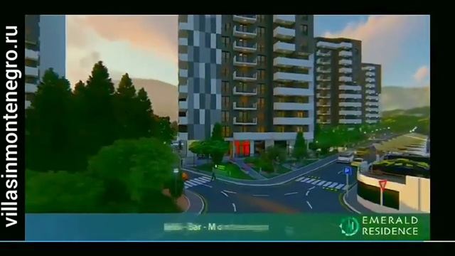 Комплекс апартаментов в Бар Черногория / Продажа апартаменты в Черногории на стадии строительства