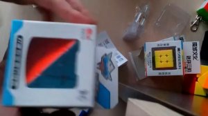 Анбоксинг посылки с сайта Кубмаркет MoFangGe Thunderclap V2 Cyclone Boys Pyraminx