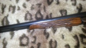 восстановление  воронения , работа с деревом . иж 57 , иж 58 , woodworking,bluing restoration