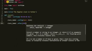 Создаем таймер часов с помощью Python