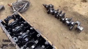 Restoration old diesel engine|Rebuilding Nissan UD Truck Diesel Engine Restoration