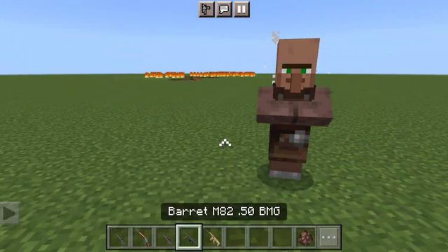 Minecraft (мод под названием "Epic Gun 2d")