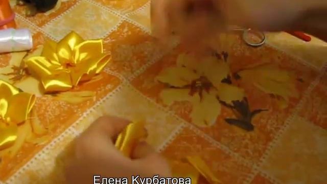 Розы из атласных лент своими руками Мастер класс подарок своими руками для мамы смотреть онлайн
