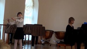 И.Бах Сицилиана, флейта Корякина Маша