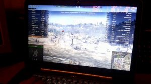 Ноутбук DELL, Core i5 2430M, GT 525M на 2гб, тест танки World of Tanks на средних