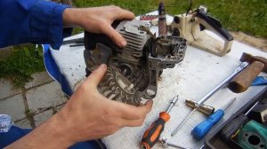 ? РЕМОНТ БЕНЗОПИЛЫ СВОИМИ РУКАМИ ?️Не заводится бензопила  как починить бензопилу КАРБЮРАТОР Walbor