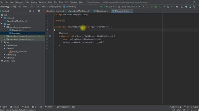 Android Simple Quiz App Tutorial смотреть онлайн