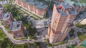 65 лет Зеленограду / Поздравляем жителей города / Зеленоград с высоты птичьего полета