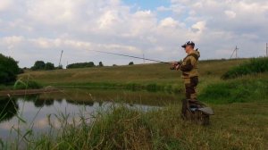 Поклёвка на камеру, р. Нерль, 10.07.2021