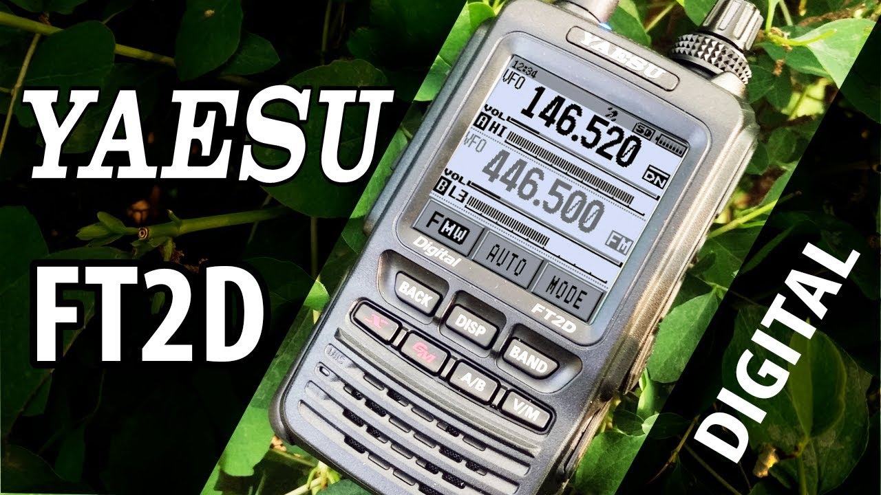Yaesu FT2D Цифровая Японская Рация Обзор Вскрытие Тест смотреть онлайн