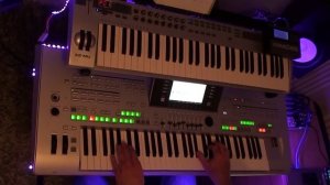 abba , gime gime gime COVER played on Tyros 3 with organ sounds.mp4