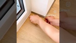 Щелевой микроплинтус прекрасно дополнит любой интерьер в стиле минимализм. #стройматериалы #ремонт