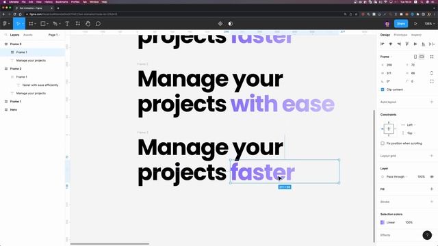 Animate Text in Figma Like a Pro | Figma Tutorial смотреть онлайн