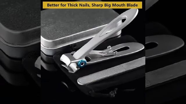Large Opening Toe Nail Clipper for Thick Nails Review! Comes With an Exquisite Storage Box! смотреть онлайн