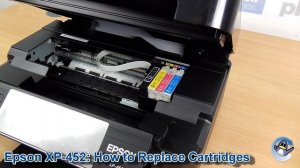 Epson Expression Home XP-452/XP-455: How to Change/Replace Ink Cartridges