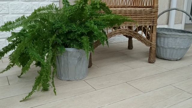 Корзина и кашпо для сада из цемента и ткани своими руками. Мои 10 тыс. шагов. смотреть онлайн