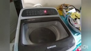 Samsung Digital Inverter 2020 : Fully Automatic Top Load Washing Machine 7.5kgs (Model: WA75T4262VS