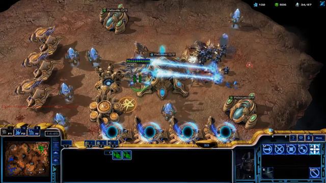 StarCraft 2 Игра 2 на 2 Трансляция №11 смотреть онлайн