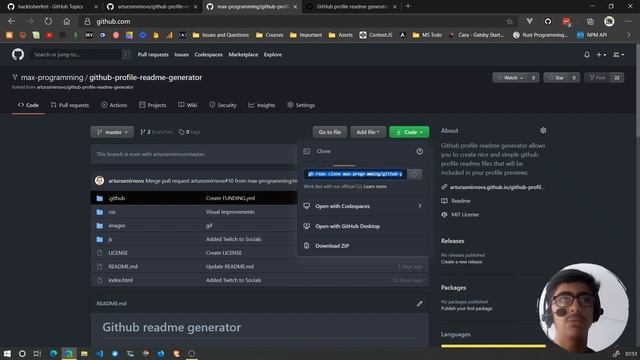 How to create a Pull Request on GitHub - #Hacktoberfest special смотреть онлайн