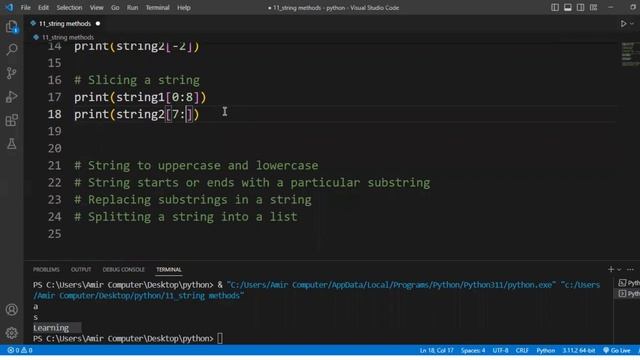 11 String Methods in Python | Strings in Python | Intelli Sphere