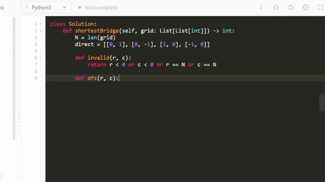 Shortest Bridge - Leetcode 934 - Python смотреть онлайн