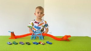 HOT WHEELS Viper Bridge Attack ХОТ ВИЛС Атака ЗМЕЯ на МОСТУ