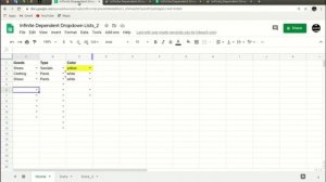 Бесконечные Зависимые Выпадающие Списки в Google Sheets (часть 2)