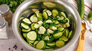 Малосольные огурцы в вакууме