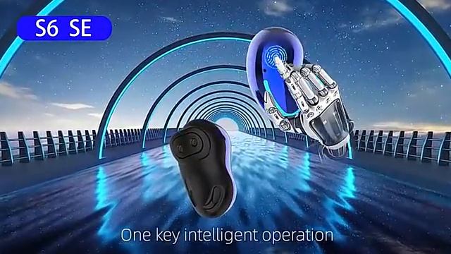 Наушники беспроводные S6SE TWS 2021 с микрофоном / Гарнитура bluetooth с шумоподавлением смотреть онлайн