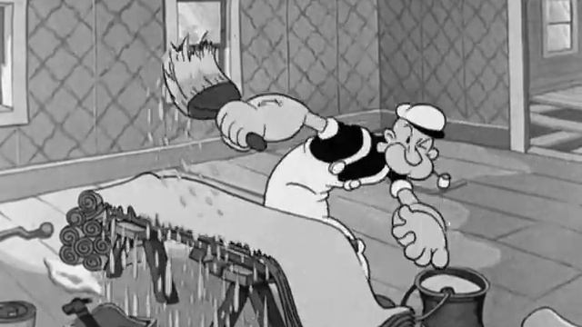 Моряк Папай Строитель