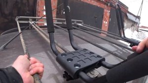 Китайские крепления каяка на крышу авто. Первые впечатления